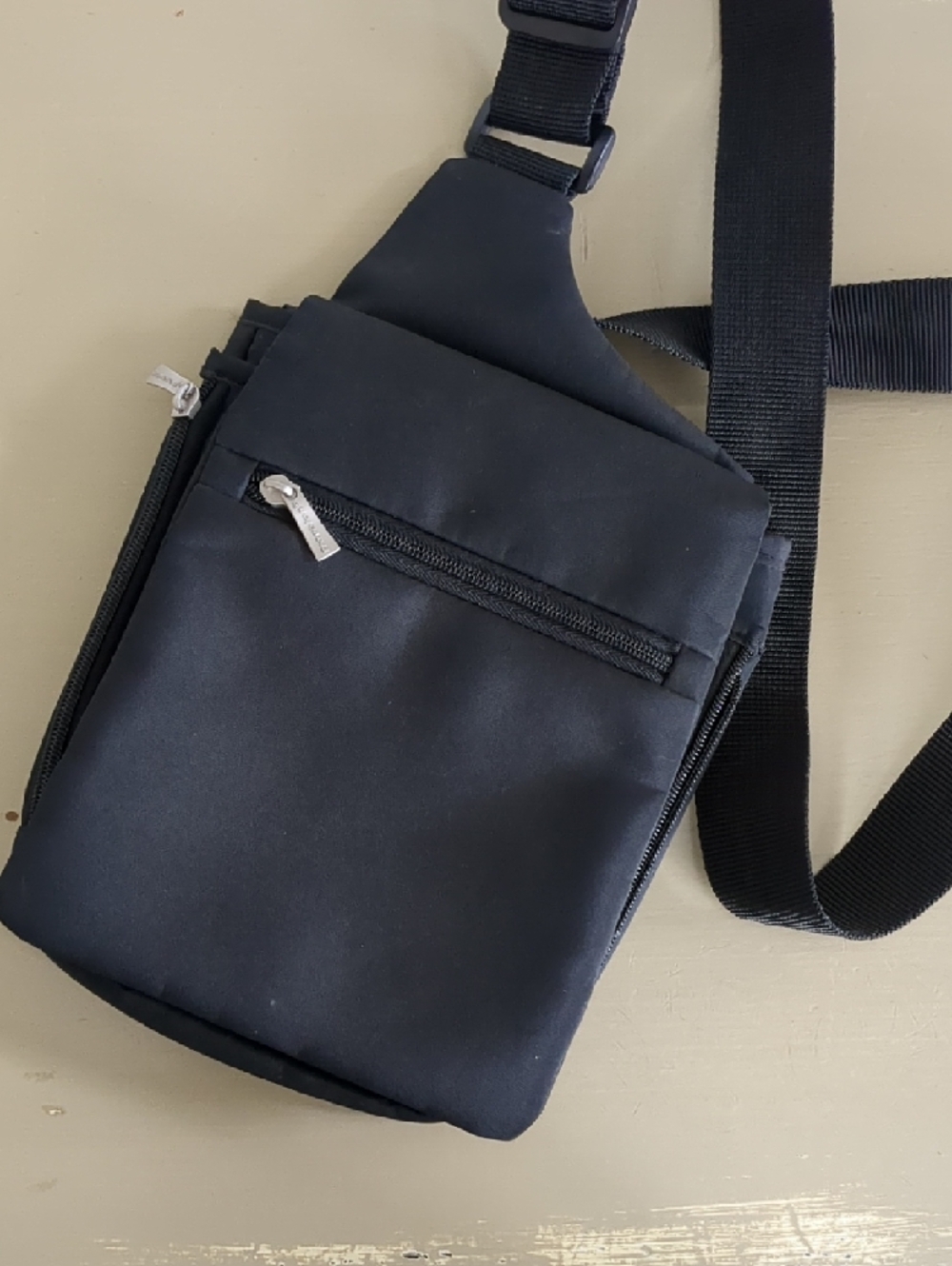 Travelon Black Crossbody Sling Bag